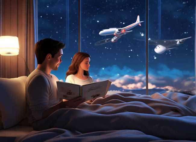 飞机的故事睡前故事文字 超短哄男朋友睡前小故事