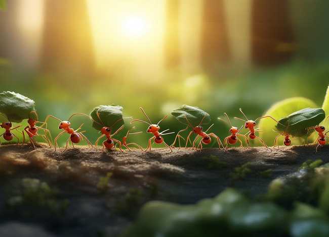 蚂蚁搬家的故事完整版，动漫儿童睡前故事蚂蚁搬家