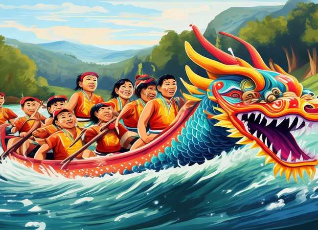 端午节儿童绘画，儿童产品设计