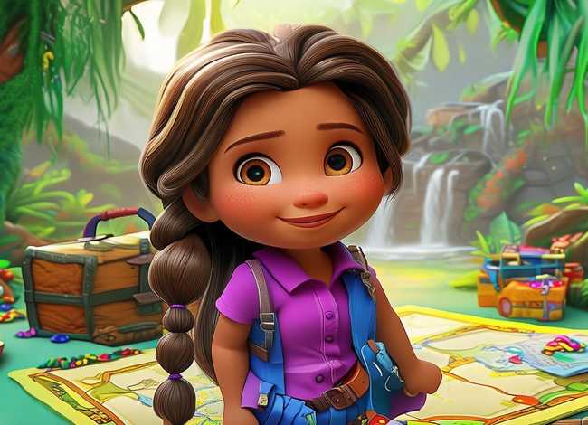 儿童电视剧爱探险的朵拉 朵拉是哪部电视剧里面的人物