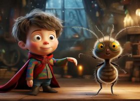 魔术师幼儿故事，小魔术师和跳蚤告诉我们什么道理