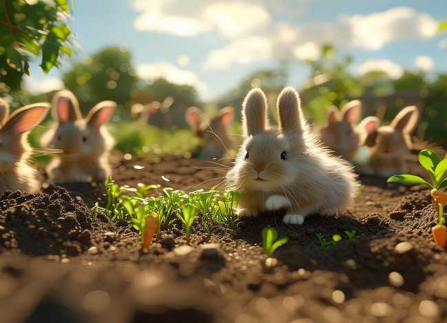 儿童讲故事小兔子种萝卜，中班教案《小兔子种萝卜》