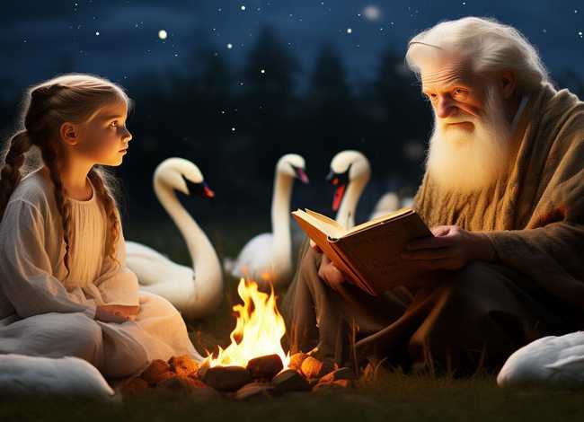 十二个野天鹅睡前故事（儿童童话故事大全短篇）