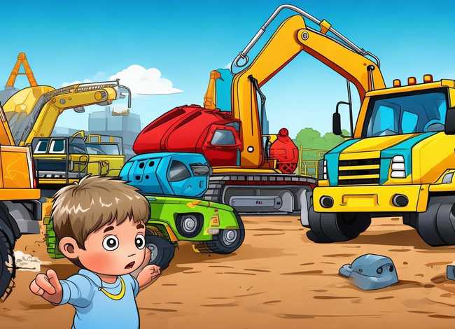 大卡车故事文字版(四岁孩子看的工程车的故事) 大卡车故事文字版(四岁孩子看的工程车的故事)