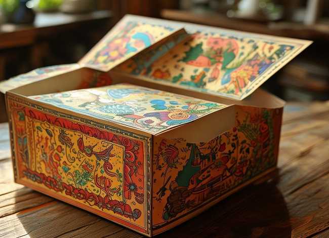 故事盒子手工（纸盒设计制作）