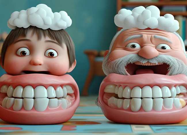 牙齿的故事儿童绘本 爷爷的牙我的牙绘本意义