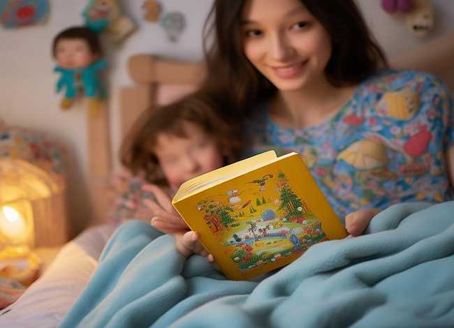 给小朋友讲故事、有没有给女朋友讲的黄色睡前小故事