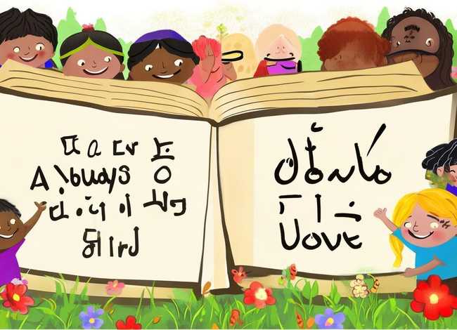 meet的绘本，“永远爱你”的各个国家的文字怎么写