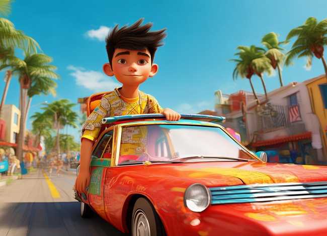 出租车儿童动画片 - 韩烨洲人物介绍