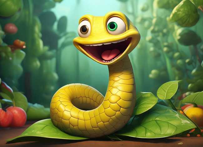 绘本故事小蛇饿了、儿童经典绘本《好饿的小蛇》听听这个故事,再也不怕小蛇~