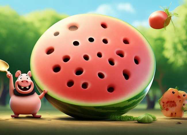 猪八戒吃西瓜故事表演 - 猪八戒吃西瓜的故事五十字