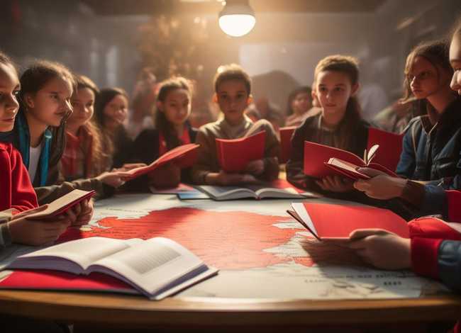 校园红色故事、四年级红色故事演讲稿五分钟能读完的