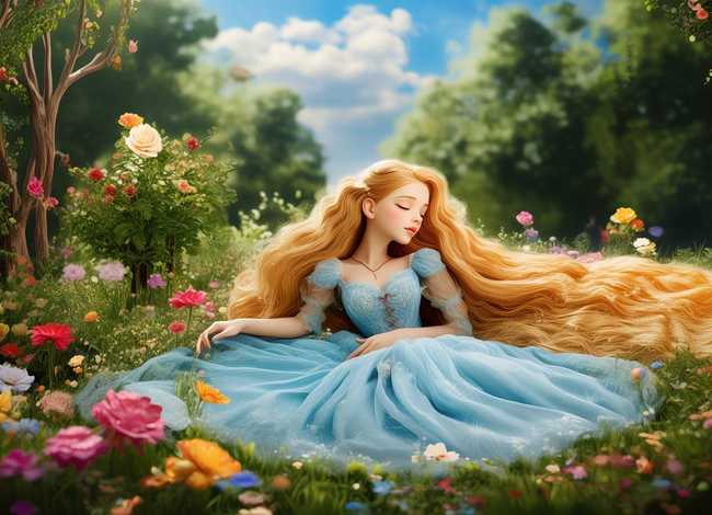 童话故事睡美人儿童画（公主系列动画片有哪些）