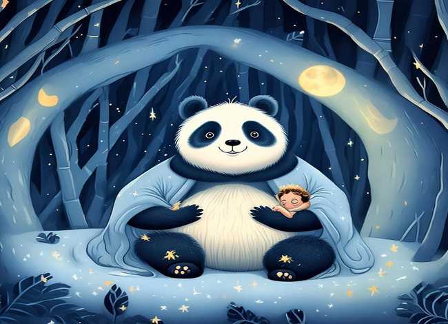 熊猫的故事绘本 - 《睡魔》和大师的童书