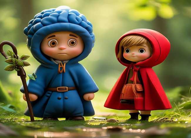 小红帽故事简约版 - 在lofter上,脑叶蓝袍牧童和小红帽的形象设定是怎样的 小红帽故事简约版 - 在lofter上,脑叶蓝袍牧童和小红帽的形象设定是怎样的