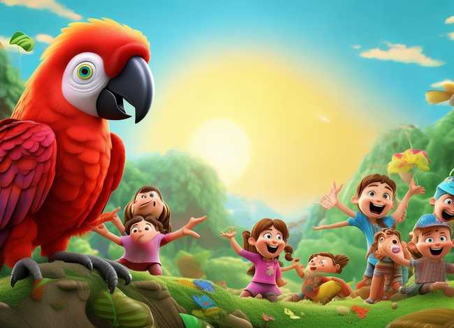 儿童故事鹦鹉的故事;好笑故事 儿童故事鹦鹉的故事;好笑故事