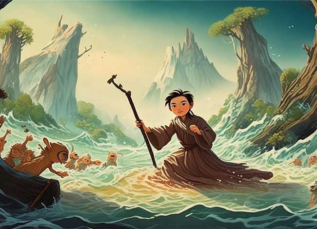 大禹治水儿童故事简短 儿童历史趣味故事 大禹治水儿童故事简短 儿童历史趣味故事