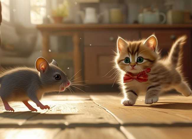 猫抓老鼠的故事 猫捉老鼠（用小猫抓老鼠写作文）