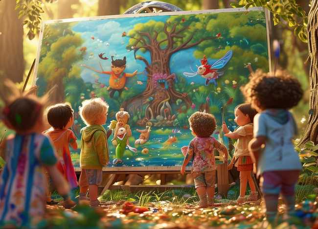 儿童故事主题画 - 少儿绘画故事有哪些呢