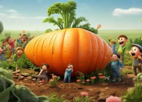 大萝卜故事教案（幼儿园小班语言教案《拔萝卜》）