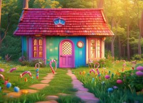 糖果屋幼儿故事（糖果屋童话起源）