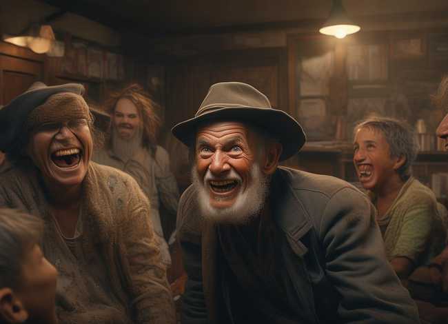 糟老头笑话故事 说一个笑话