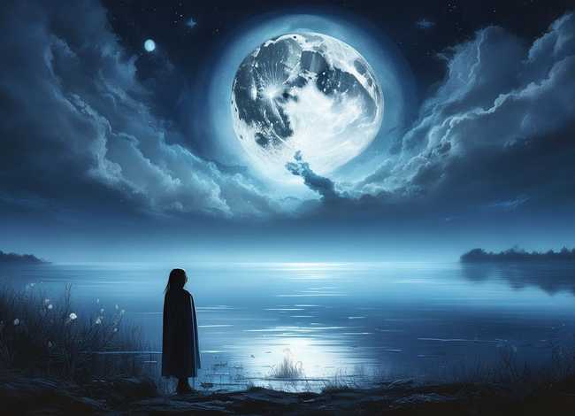 有关月亮的诗歌简单自创 幻想月亮的自创诗歌 有关月亮的诗歌简单自创 幻想月亮的自创诗歌