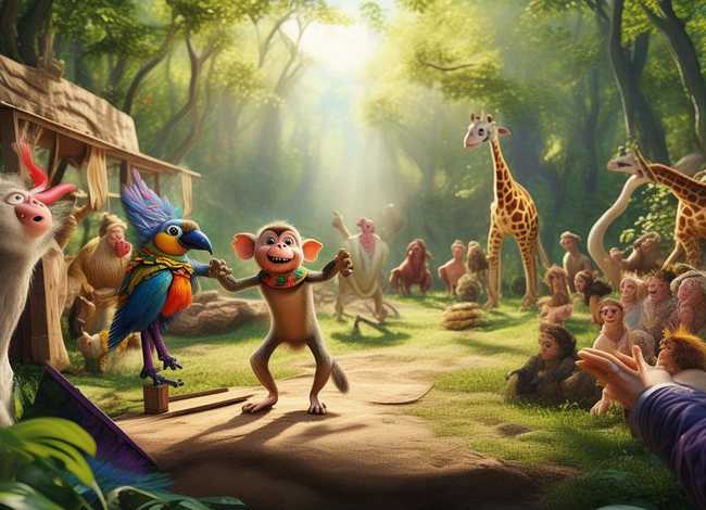 唱歌比赛故事视频、动物歌唱比赛写作文