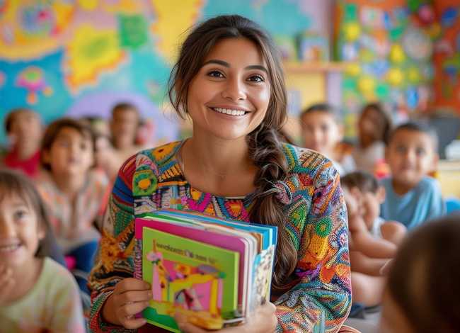 儿童故事书图片绘本 - 幼儿园生活老师