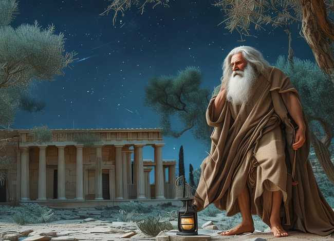 第欧根尼生活的历史背景（第欧根尼-古希腊的传奇人物及其哲学思想概览）