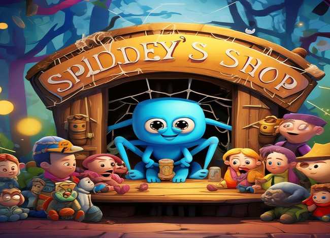 蜘蛛开店的故事儿童版、蜘蛛开店还会遇到谁这次会发生什么有趣的故事