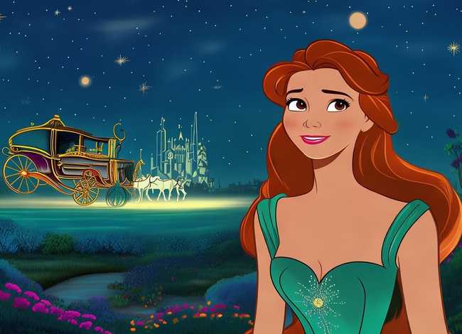 播放英文动画故事，《灰姑娘》英文版的故事