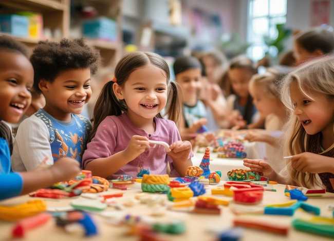 关于儿童的手工图片 - 七年级手工制作大全图片