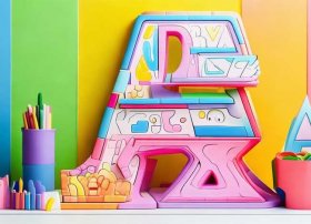 儿童涂色画免费打印、幼儿园26个字母大小写涂色练习模板打印版