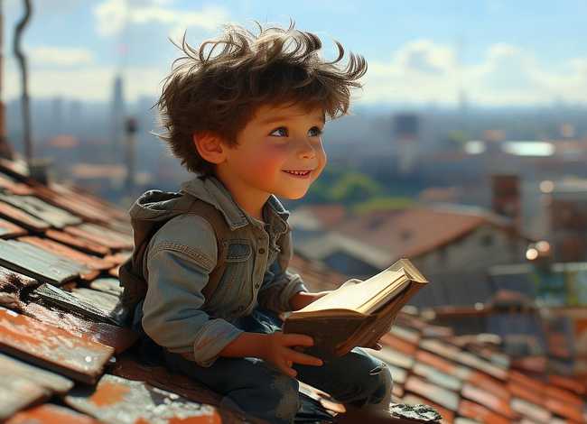 屋顶上的小孩故事内容，《屋顶上的小孩》主要内容和读后感,