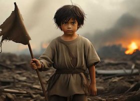 战乱中儿童的故事、王二小的英雄故事