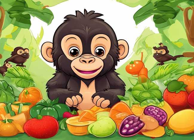 少儿早教益智故事动物猩猩 幼儿营养教育 少儿早教益智故事动物猩猩 幼儿营养教育