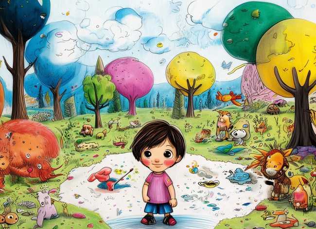 儿童涂鸦现实化背后故事;孩子涂鸦暗藏的心理特点 儿童涂鸦现实化背后故事;孩子涂鸦暗藏的心理特点