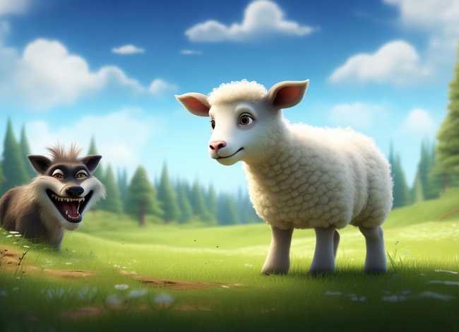 儿童故事狼和小羊ppt课件;狼和小羊的故事告诉我们什么 儿童故事狼和小羊ppt课件;狼和小羊的故事告诉我们什么