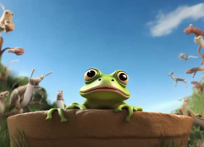 井底之蛙的故事儿童表演 井底之蛙寓言简短故事