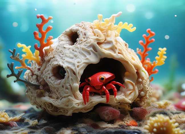 小海螺绘本故事、儿童小故事-寄居蟹的房子 小海螺绘本故事、儿童小故事-寄居蟹的房子