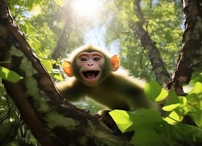 播放猴子的故事;小猴子上山的故事 播放猴子的故事;小猴子上山的故事