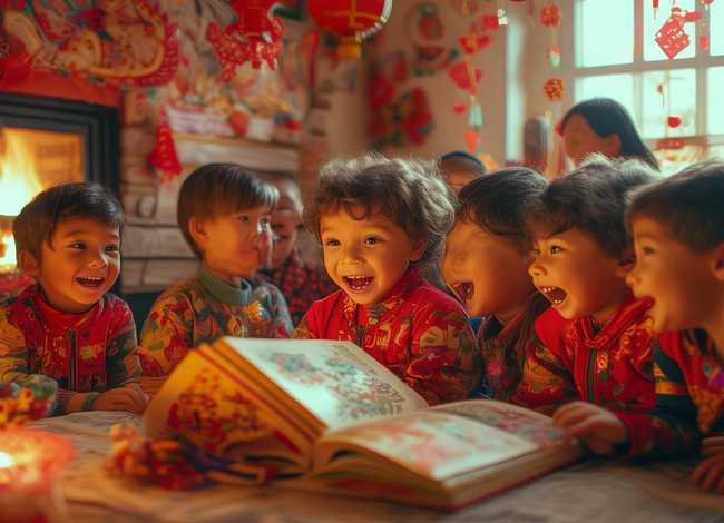 过新年的故事儿童版、小班《过新年》幼儿故事创编简短