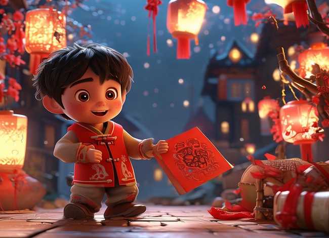 过新年儿童故事 找一篇叫《牛牛过新年》的故事2000—3000字