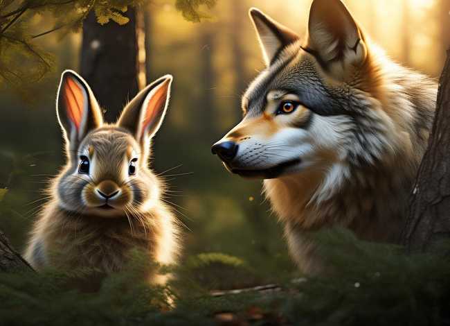 狼和兔子的故事 小兔子乖乖；小兔乖乖这个故事告诉我们什么道理