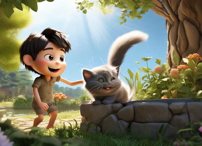 儿童诗小弟和小猫改编故事600字（请问柯岩的《小弟和小猫》这首儿童诗的内容是什么啊）