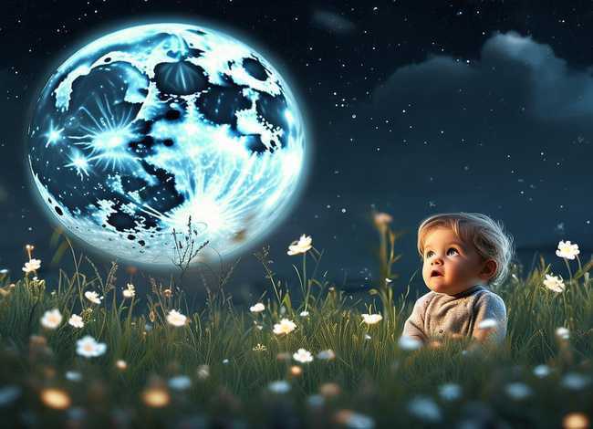 关于月亮的小故事 幼儿 - 有关月亮的故事