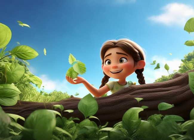 儿童故事叶子和根 - 树叶的故事作文