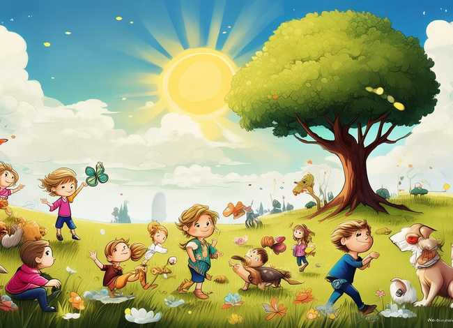 儿童改编版的古诗（自创儿童古诗(至少12行)）