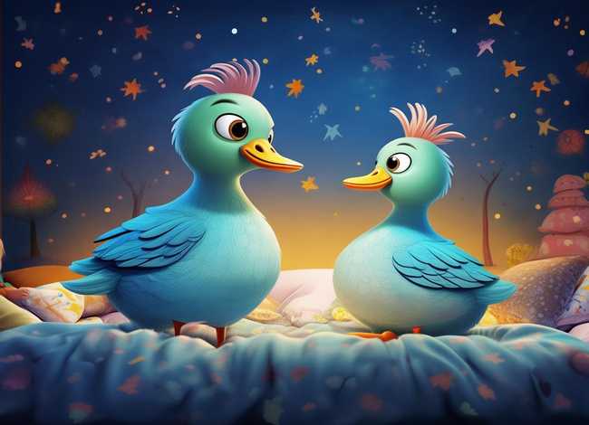 鹅的故事儿童版、睡前童话故事-鸭子、鹅